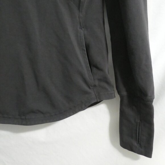 NIKE DRI-FIT | XS extra small | 1/4 Zip-Up Funnel Neck Exercise Jacket W Thumbs - Picture 8 of 15